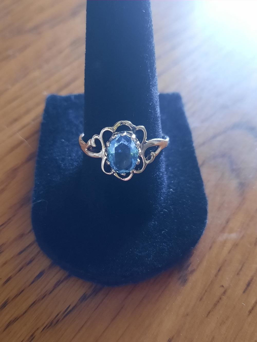 Geunine SETA Yellow Gold Plated Antique Ring Sz 8.25 Gorgeous Detailing!